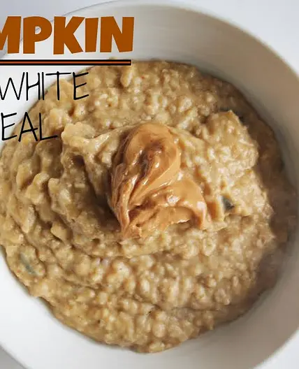 Pumpkin Egg White Oatmeal