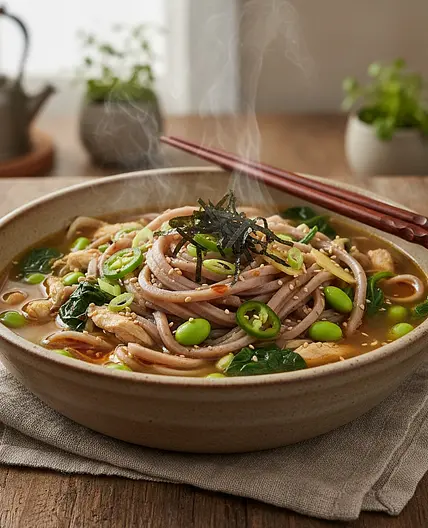 Healthier Kalguksu (Korean Noodle Soup)