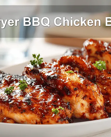 Quick 20-Minute Air Fryer BBQ Chicken Breast