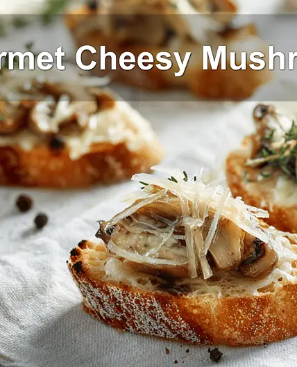 Cozy Gourmet Cheesy Mushroom Recipes for Fall Nights