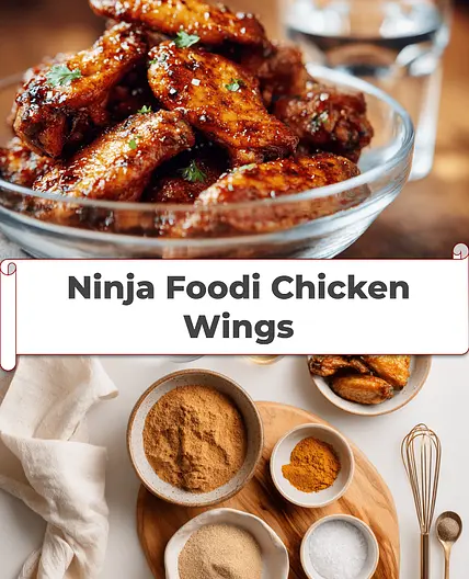 Quick & Easy Ninja Foodi Chicken Wings for Busy Moms