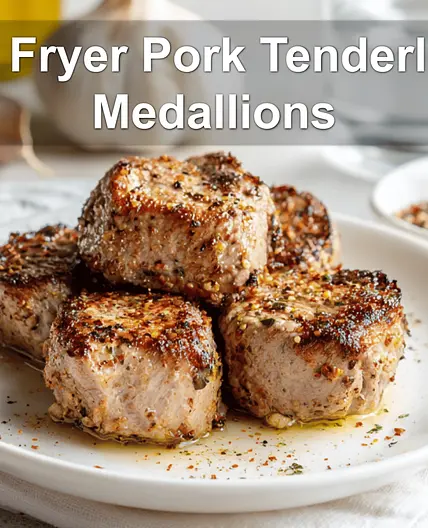 Quick & Easy 25-Minute Air Fryer Pork Medallions