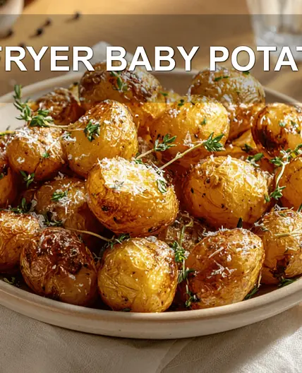 Cozy Air Fryer Baby Potatoes for Fall