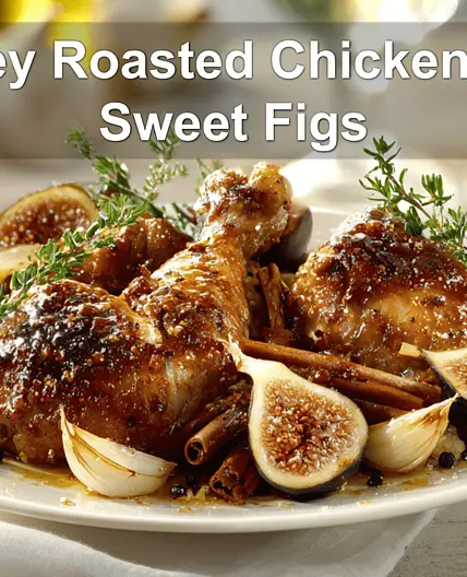 Easy 30-Min Honey Roasted Chicken with Sweet Figs