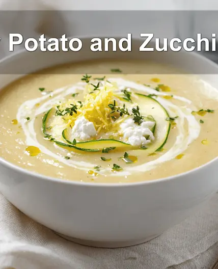 Cozy Creamy Potato and Zucchini Soup for Fall