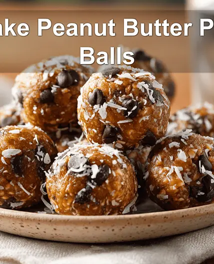 Cozy No-Bake Peanut Butter Protein Balls
