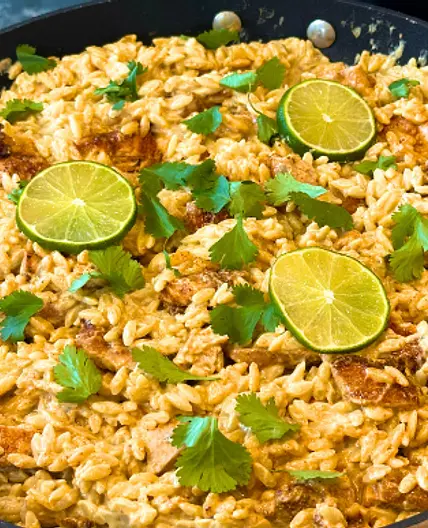 Orzo Burrito Bowls