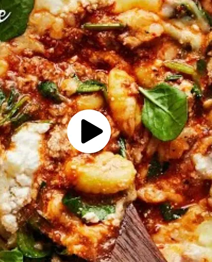 High-Protein Gnocchi Bake (Cauliflower Gnocchi Version)
