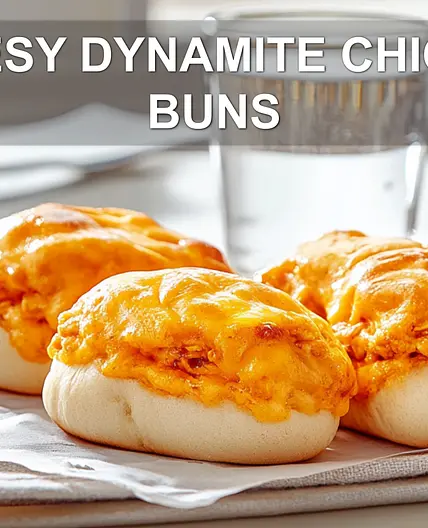 Cozy Cheesy Dynamite Chicken Buns for Fall