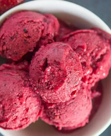 Probiotic Berry Gelato