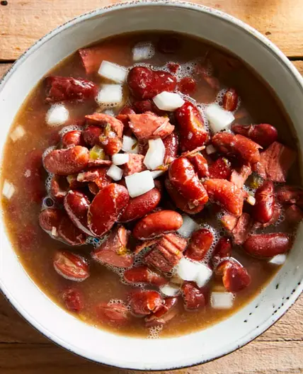 Red Pea Soup (kidney beans)