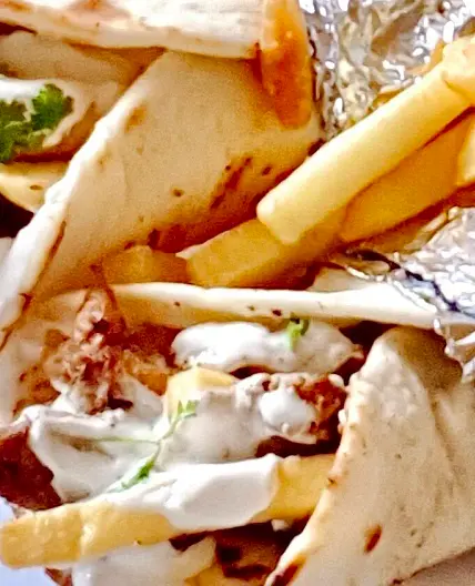 EASY Chicken Shawarma Wrap (with Creamy Garlic Sauce Recipe)