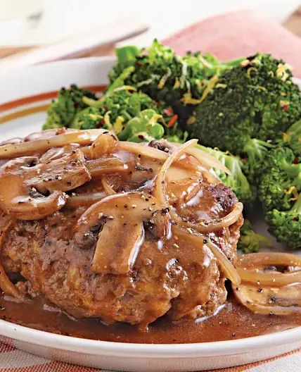 Hamburger Steak with Gravy