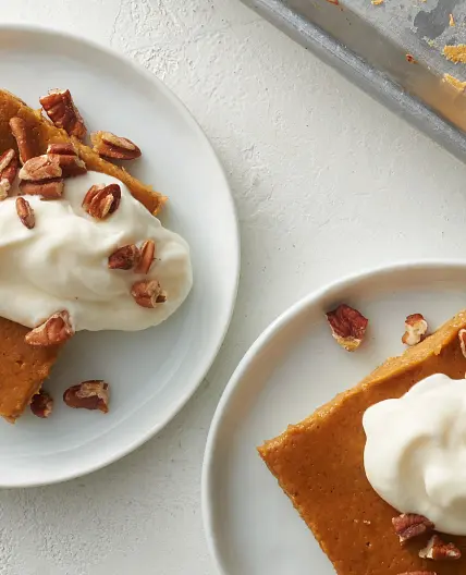 Maple-Pumpkin Cinnamon Roll Slab Pie