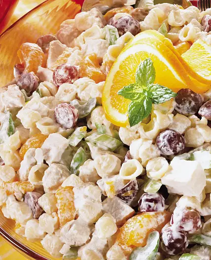 Chicken Pasta Fruit Salad