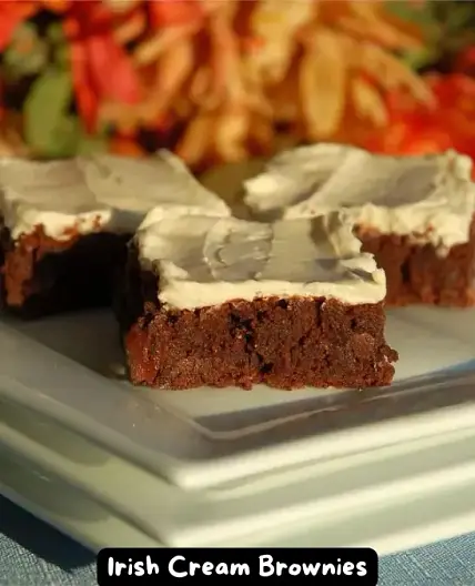 The Best Irish Cream Brownies