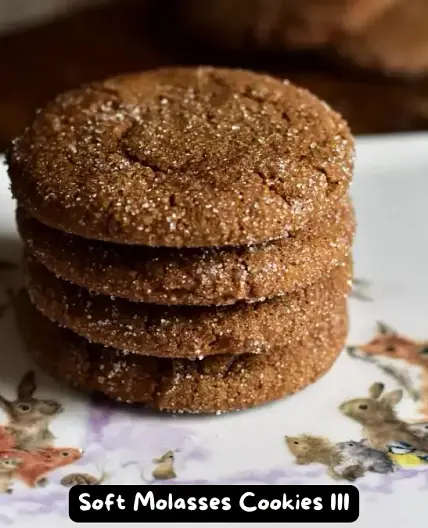 The Best Soft Molasses Cookies III