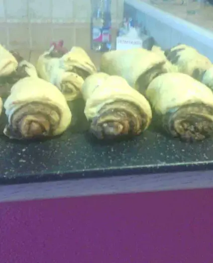 Feuilleté de nutella