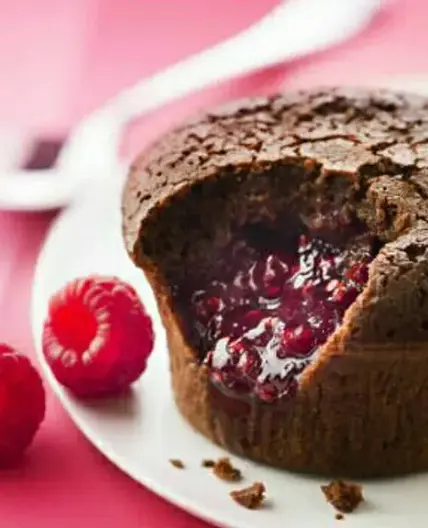 Moelleux chocolat aux framboises
