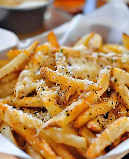 Garlic Cheese Fries