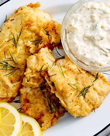 Easy Battered Cod