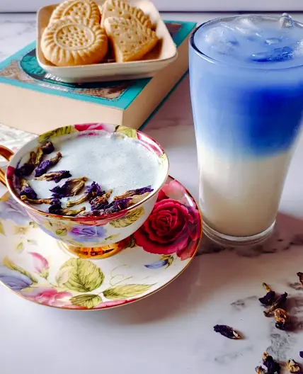 ENCHANTING Blue Latte Recipe (Super EASY with Butterfly Pea)