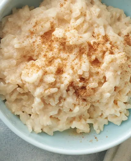 Slow-Cooker Rice Pudding