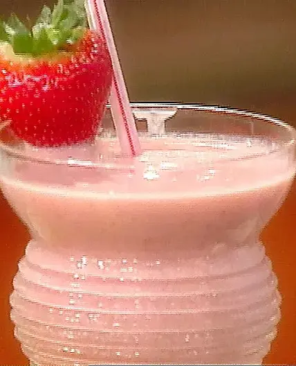 Frozen fruit smoothies