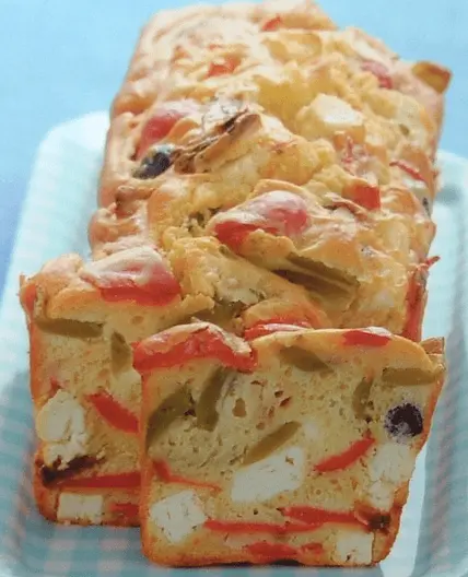 Cake méditerranéen