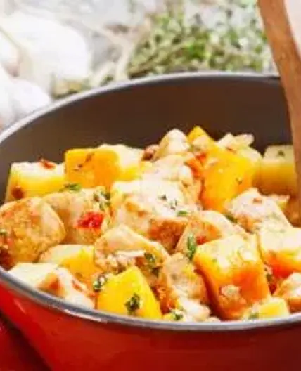 Spezzatino di pollo con il Bimby