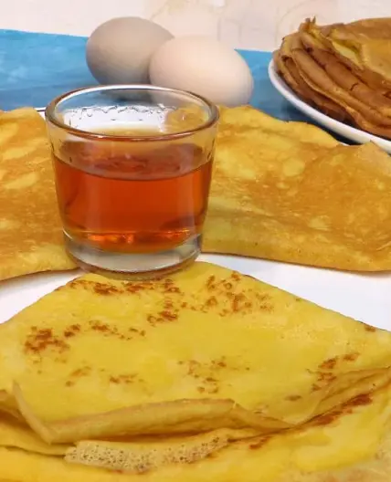 Crêpes au Cognac