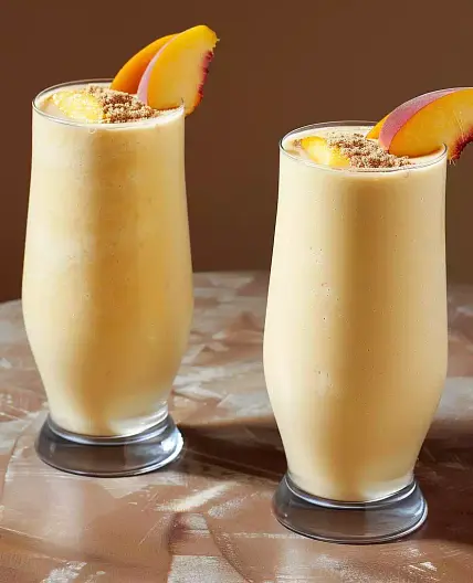 Peach Milkshake