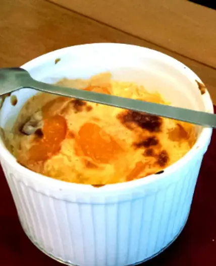 Gratin abricot-nectarine