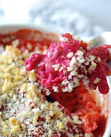 Beet Mac and Cheese