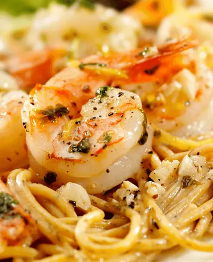 Heavenly Capellini With Shrimp and Spicy Tomato Cream