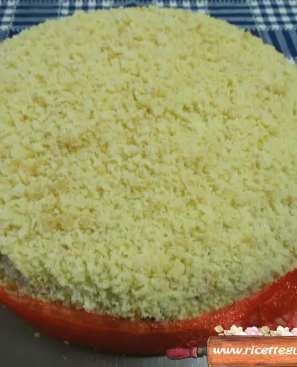 Torta mimosa nutella e pan di spagna all'acqua