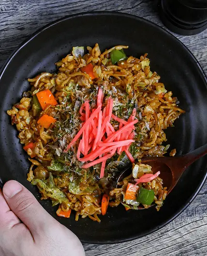 Sobameshi (Yakisoba Fried Rice)