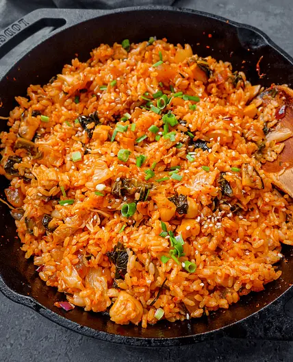 Vegan Kimchi Fried Rice