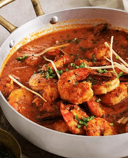 Nani Mummy’s prawn karahi (curry)