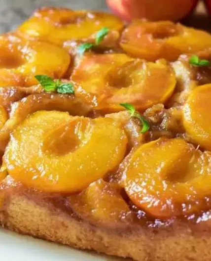 Peach Upside Down Cake I