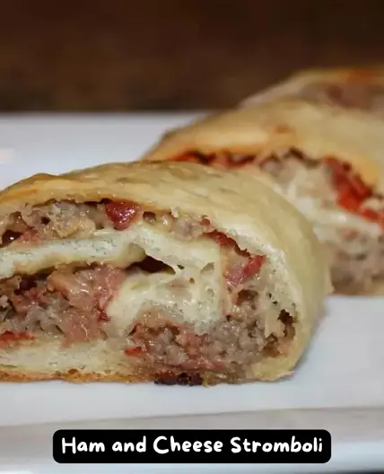The Best Ham and Cheese Stromboli Recipe