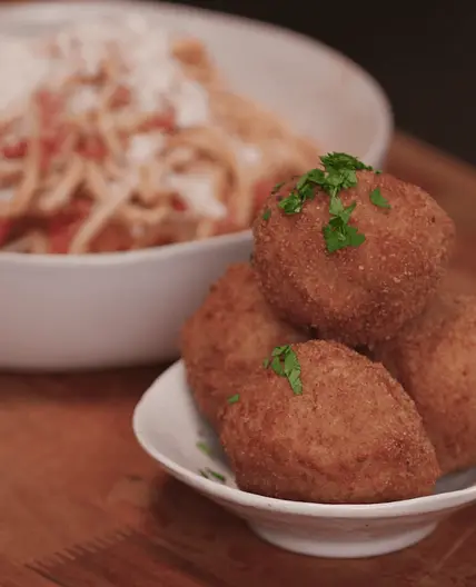 Scamorza Arancini