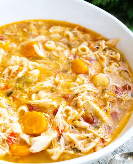 Sicilian Chicken Soup