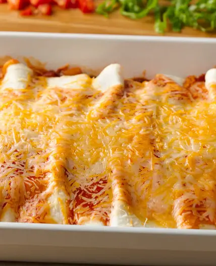 5-Ingredient Beef Enchilada Casserole