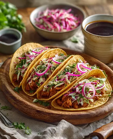 Flavourful Ketjap Chicken Tacos