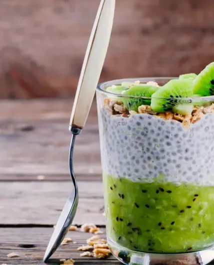 Verrine de chia et coco