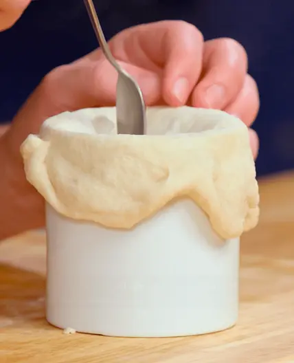 Microwave Chicken Pot Pie in a Mug