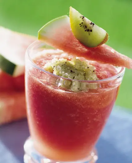 Watermelon Lemonade with Kiwi Splash