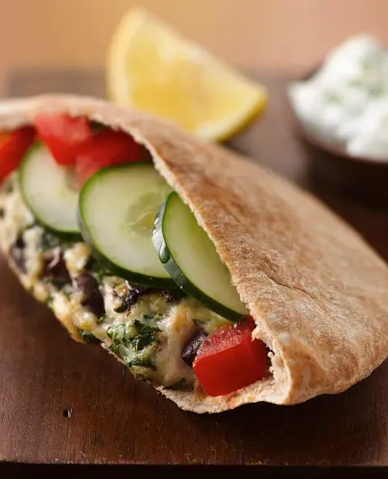 Greek Chicken Burgers with Tzatziki Sauce