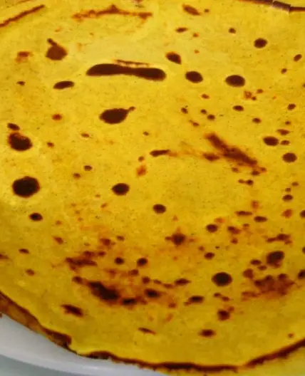Crêpes au curcuma